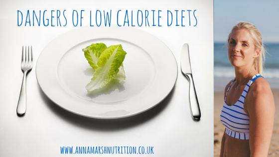 dangers of low calorie diets