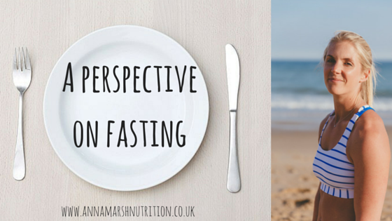 A perspective on fasting